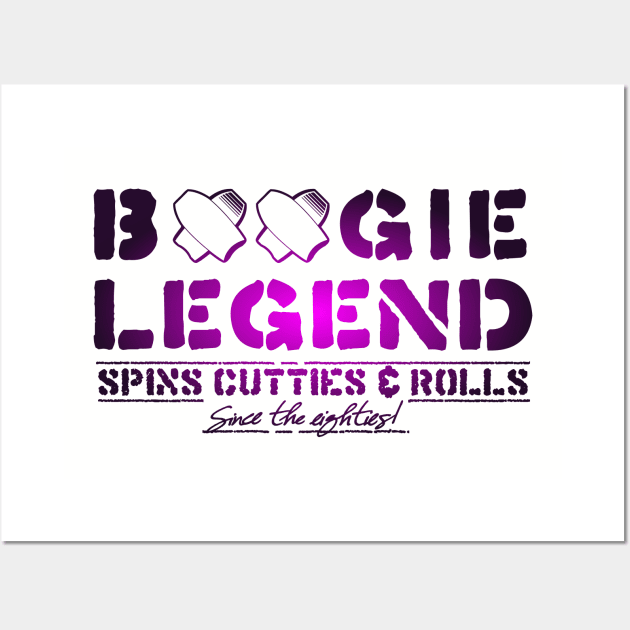 Boogie Legend Wall Art by thesurfshirtco